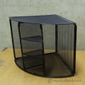 Rolodex Black Mesh Unique Corner Desk Organizer